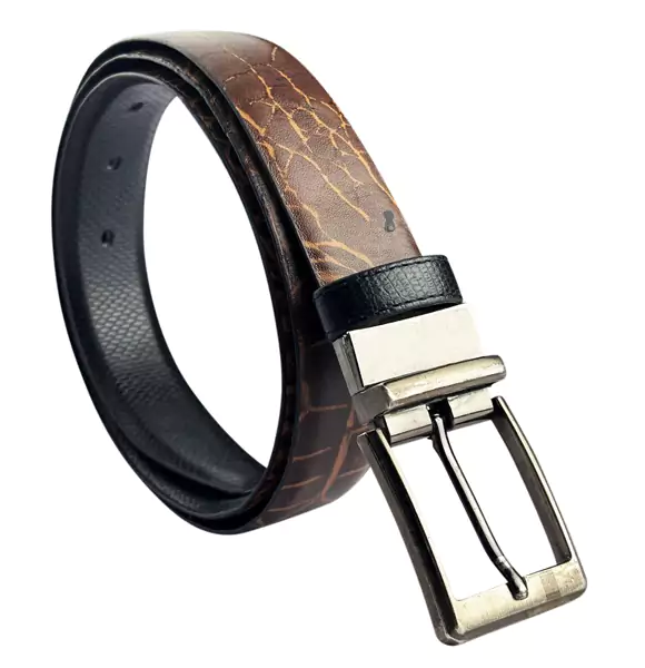 Reversible Men's 100% Leather Formal Belt
