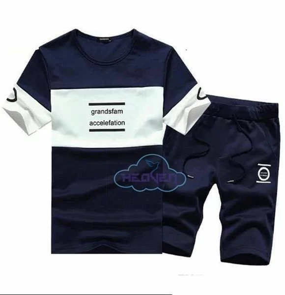 Grandsfam Boy’s Shirt Set (Black)