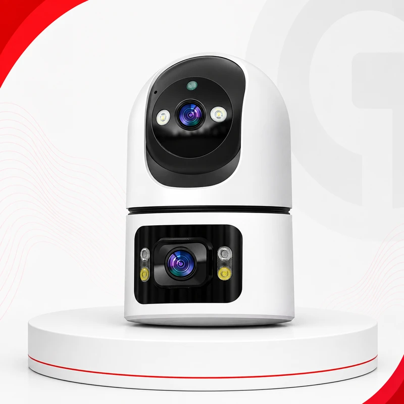 V380 Q9 8MP Dual Lens 360° PTZ WiFi Security Camera