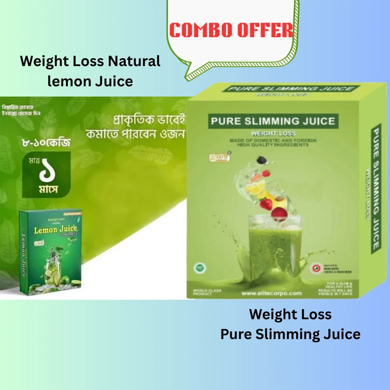 Combo Pure Slimming Juice Weight Loss 120gm @ Food Lemon juice Weight Loss 120gm