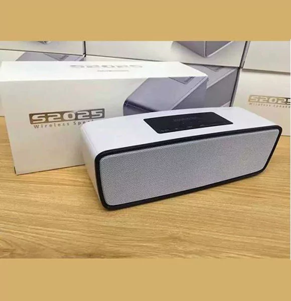 S2025 Bluetooth Speaker with Heavy Bass And 3D Sound Super Bass Bluetooth Wireless Mini Portable Multi Speaker