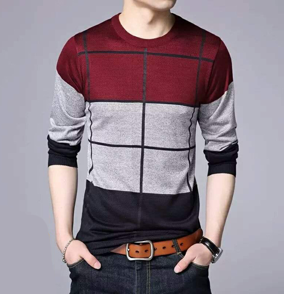 Premium Quality Korean Trendy Sweater for Men's  GM-222