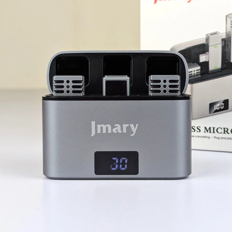 Jmary MW-15 2.4G Dual Wireless Microphone for Mobile