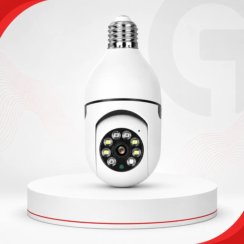 Bulb System 360 Degree WiFi Panoramic IP Camera E27 with Night Vision