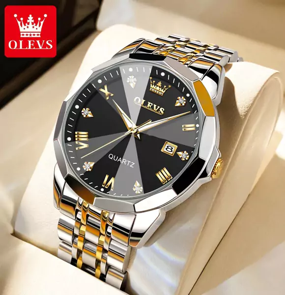OLEVS 9931G New Exclusive Design Quartz Watch for Men only date