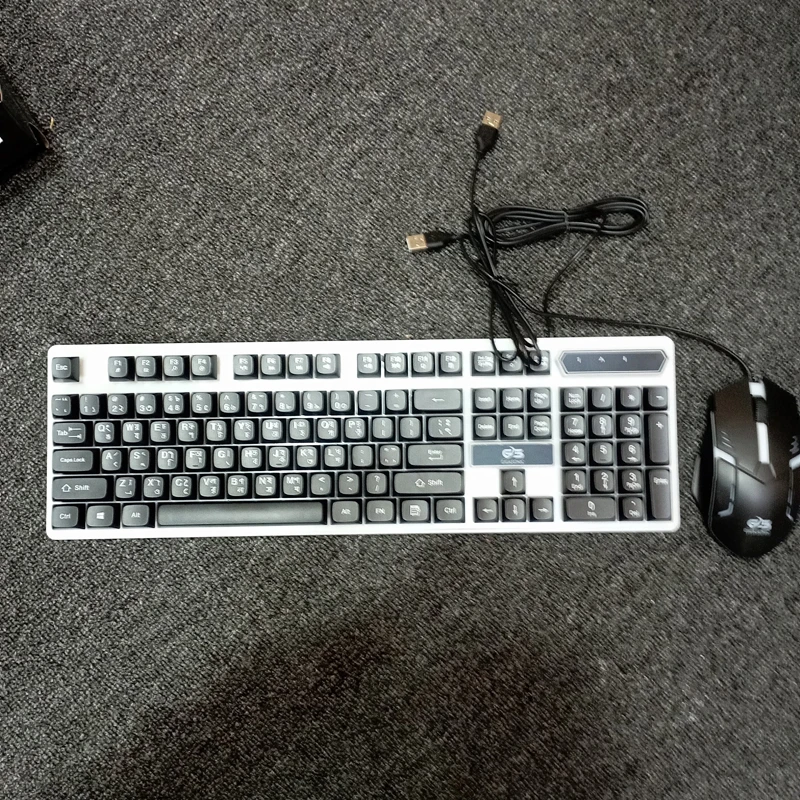 RGBB 699GS RGB Wired Gaming Keyboard and Mouse Combo for PC & Laptop