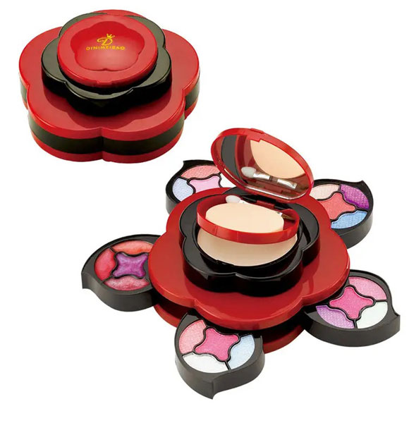 Makeup Kits Flower Make Up Pallete Gift Set for Teen Girls and Women -14g 8383