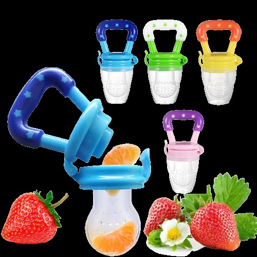 Baby Pacifier Fruit Vegetables Meat Feeder Silicone (DS)