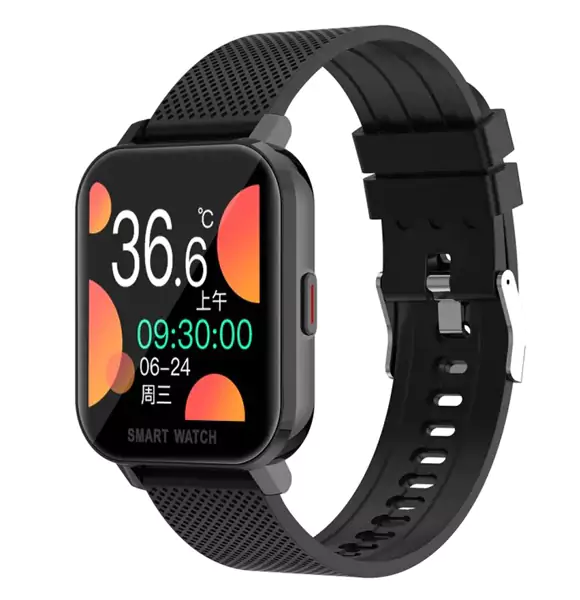 Mt28 Men Women Smart Watch 1.54-inch Large Full Touch-screen Multi-functional Sports Wristwatch Compatible For iOS/Android (ANV)