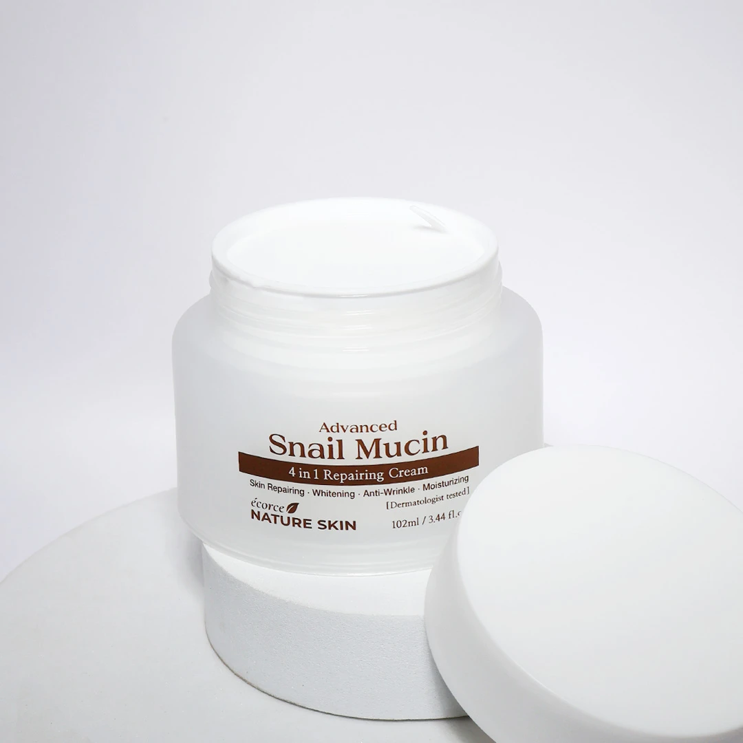 Nature Skin Advanced Snail Mucin 4 in 1 Repairing Cream (New) 102ml – Hydrating Face Cream