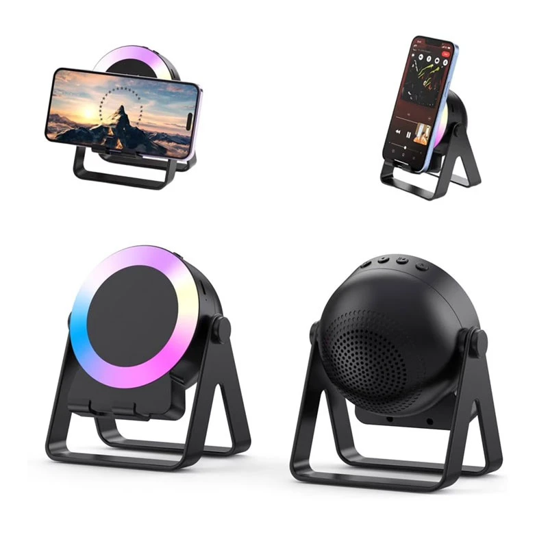 ZF18 Sensor Bluetooth Speaker & Mobile Holder with RGB Light